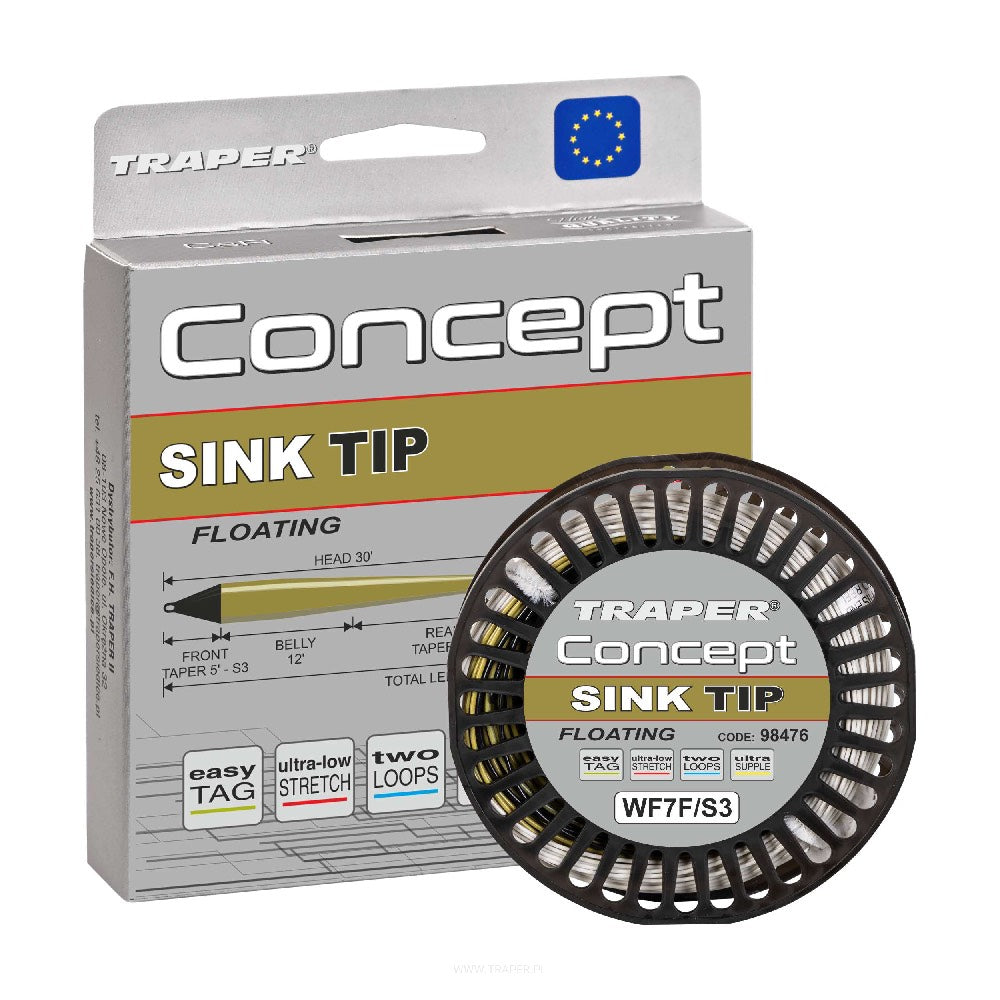 Traper Concept Sink Tip Fly Line