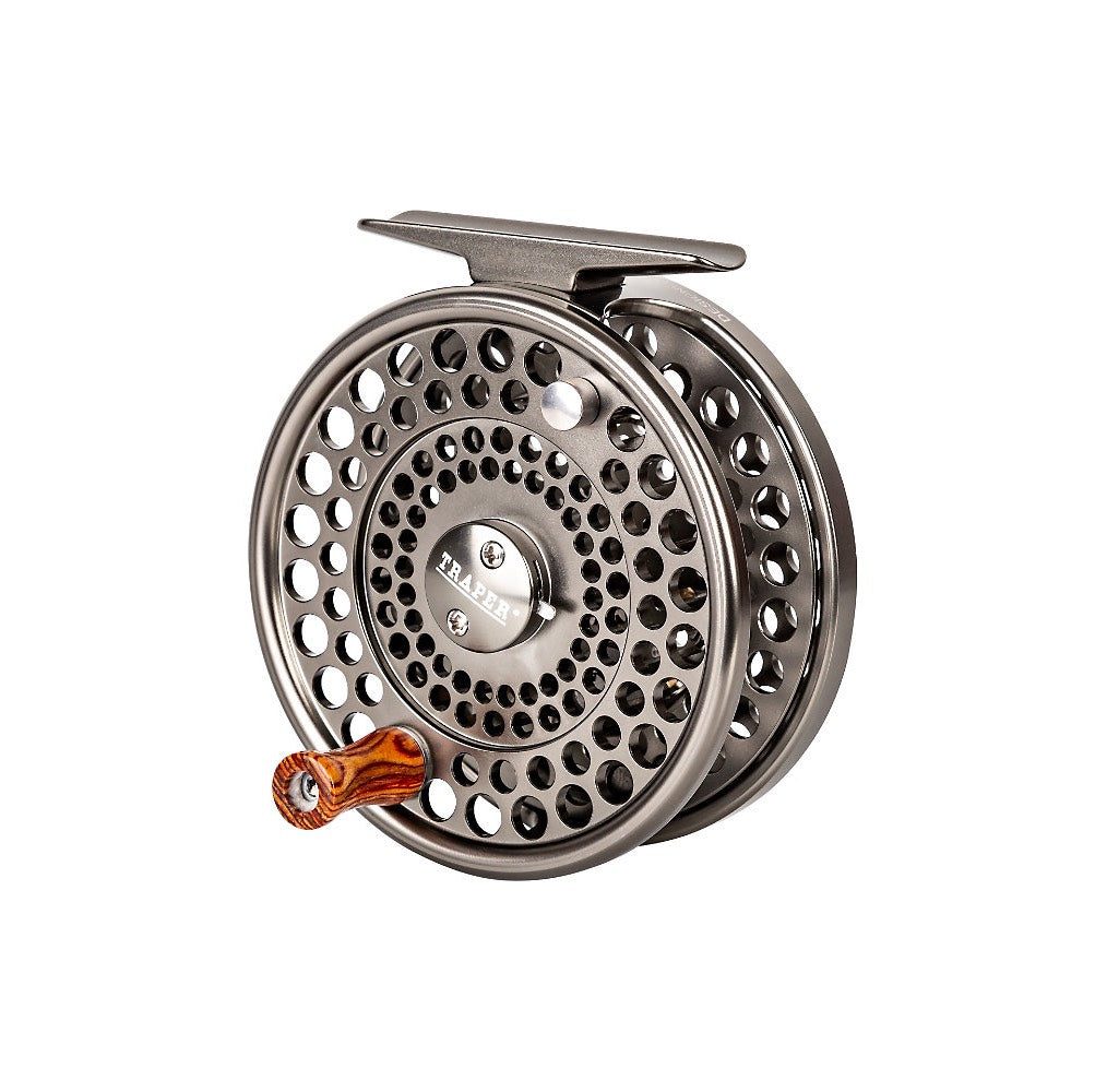 Traper Creek Classic Fly Reel Gun Smoked