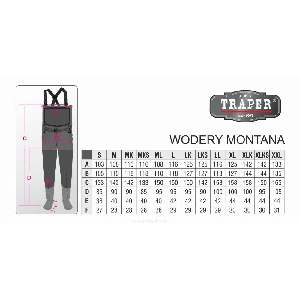 Traper Montana Chest Waders