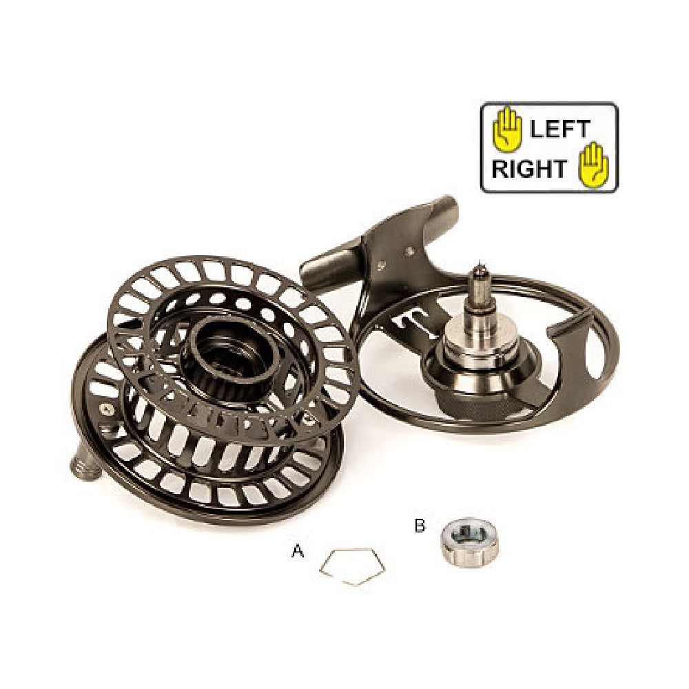 Traper Creek Classic Fly Reel Green Silver