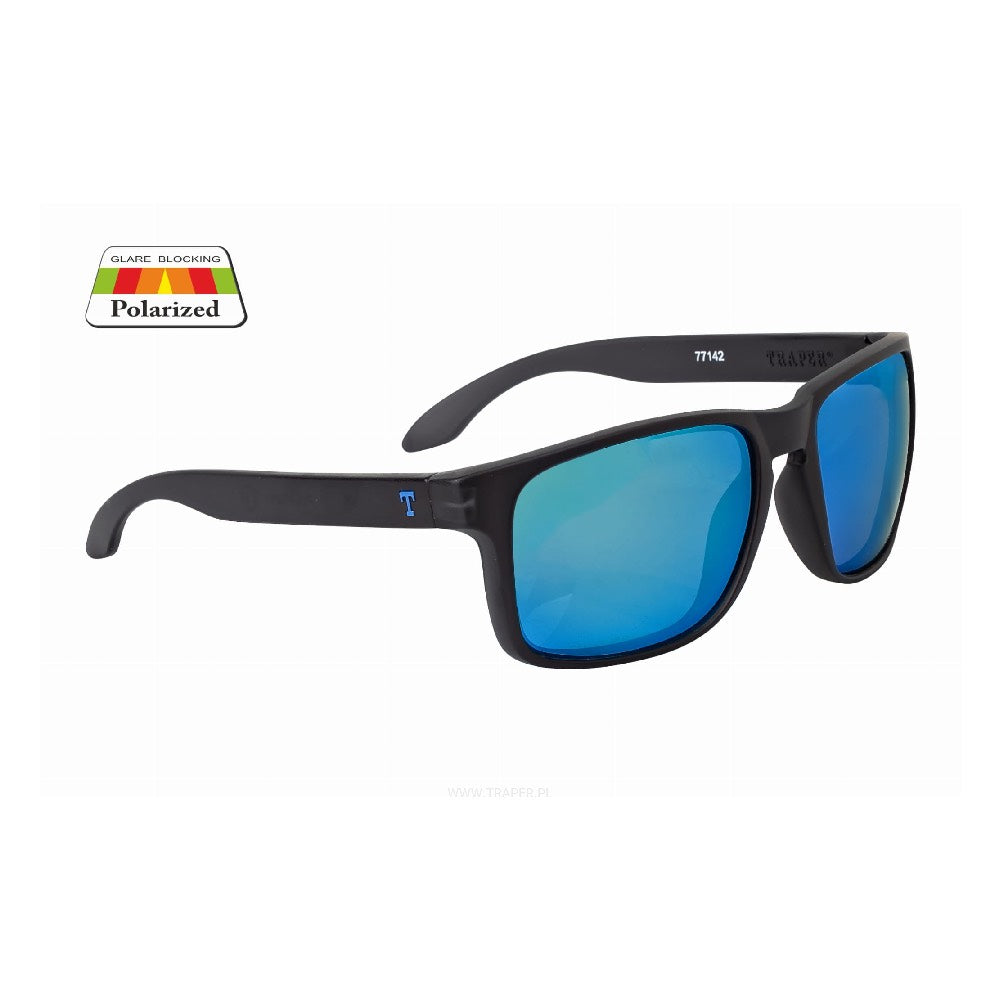 Traper Ocean Polarised  Sunglasses Ice Blue Revo
