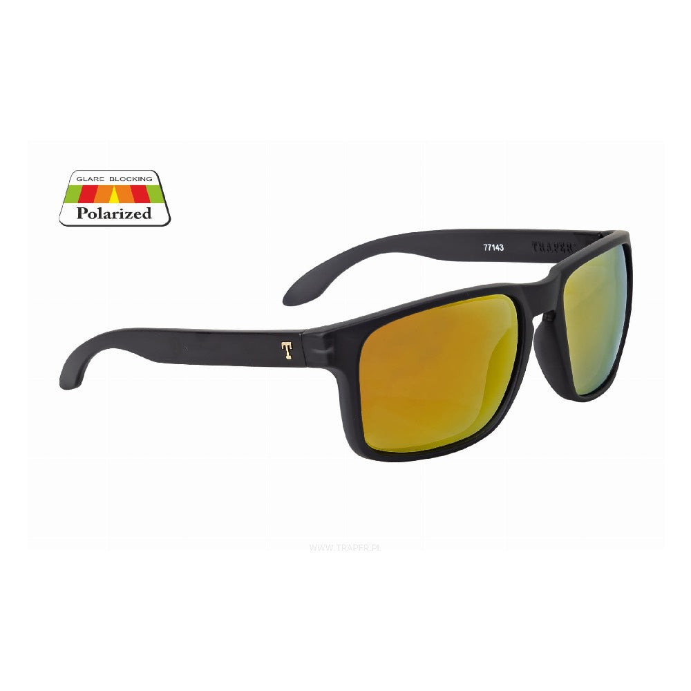 Traper Ocean Polarised  Sunglasses Gold Revo