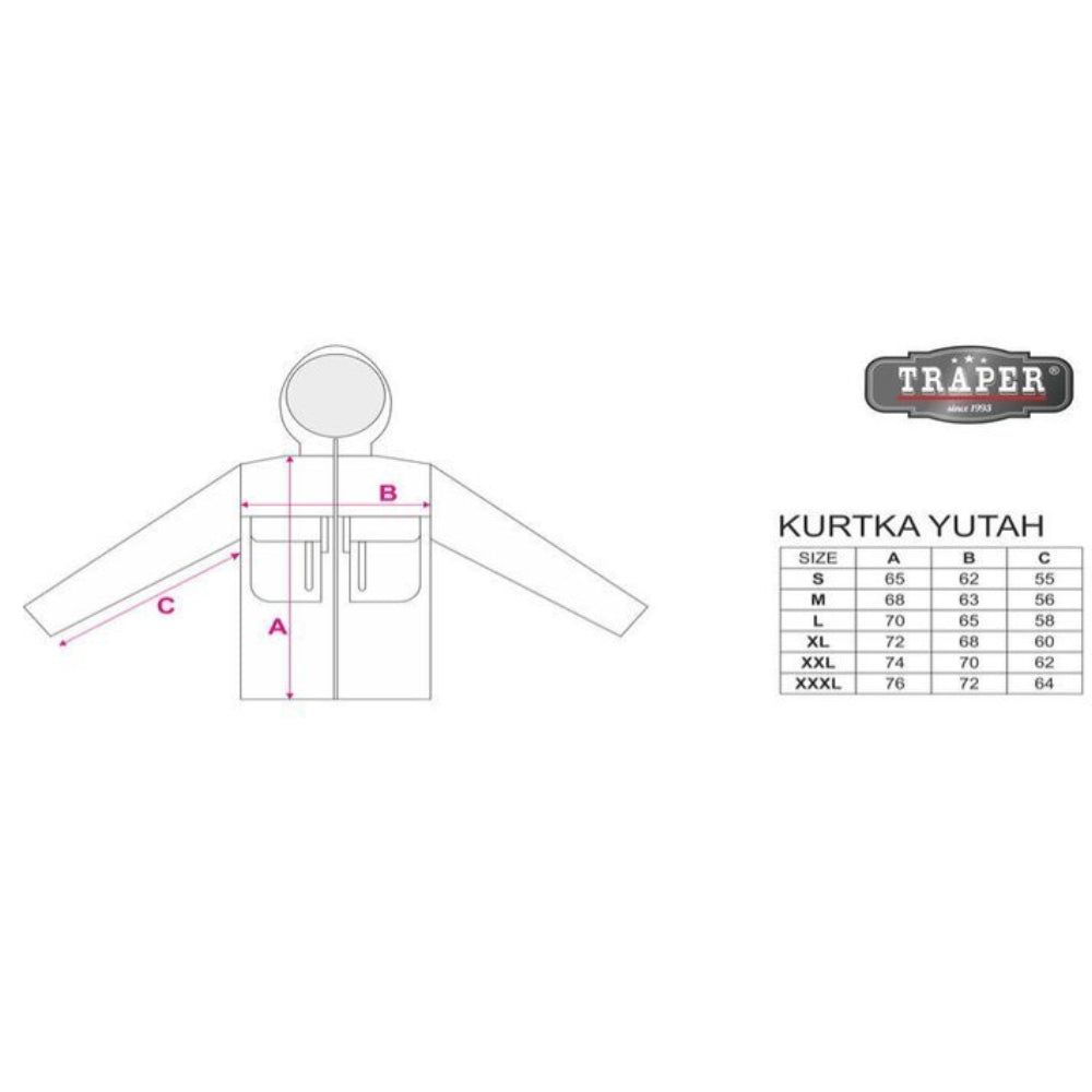Traper Utah Wading Jacket Black