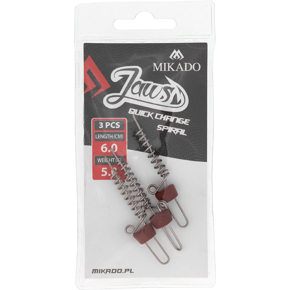 Mikado Screw Jaws Quick Change Spiral 5g 6cm detail 2