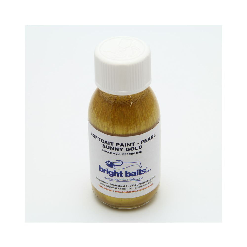 Bright Baits Soft Paint Pearl Sunny Gold 60ml