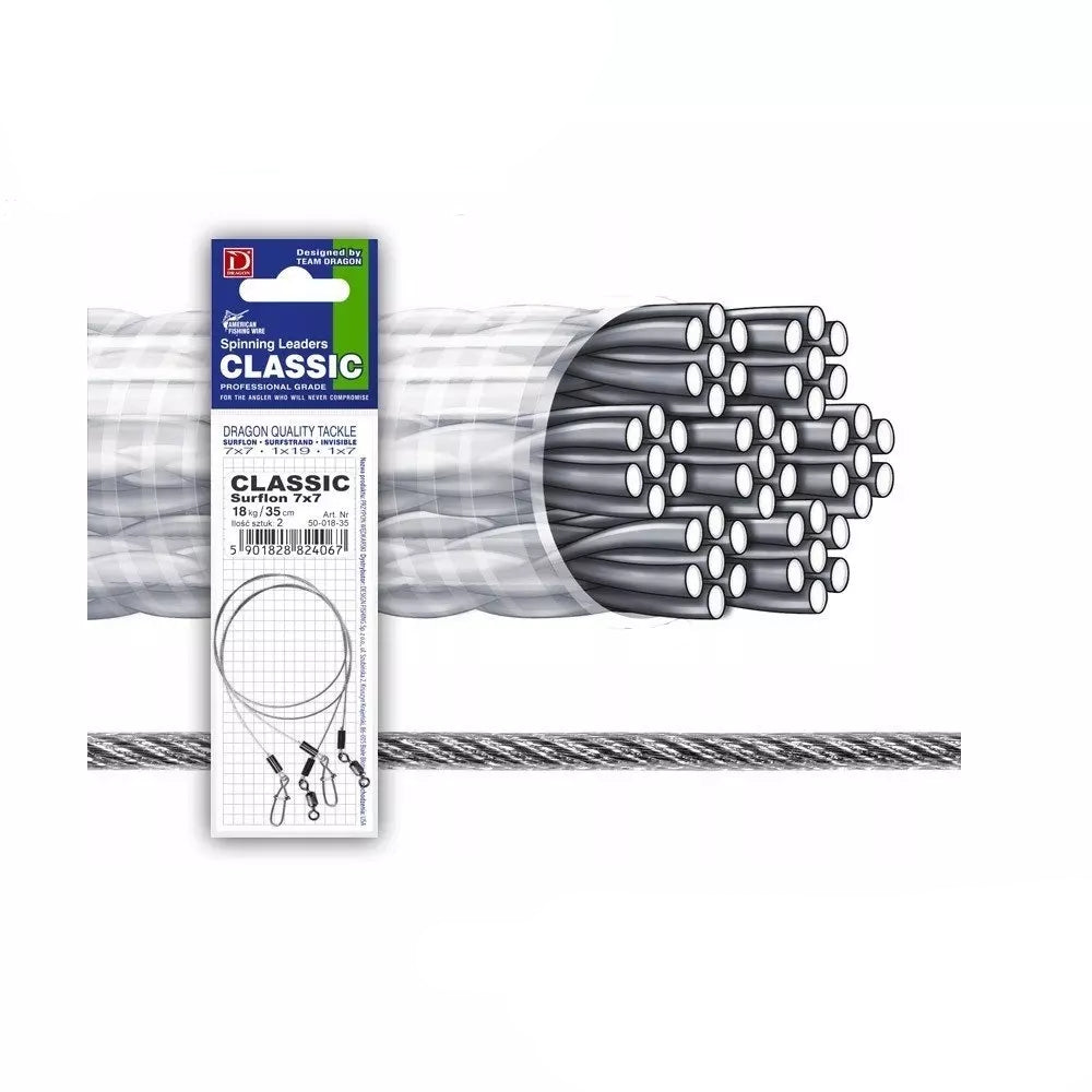 Dragon Classic Surflon Pike leader