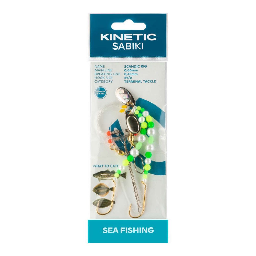 Kinetic Sabiki Scandic Pearl Green Yellow
