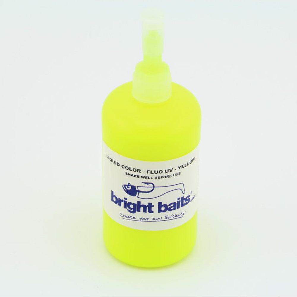 Bright Baits Liquid Plastic Colour Fluo UV Yellow 35ml