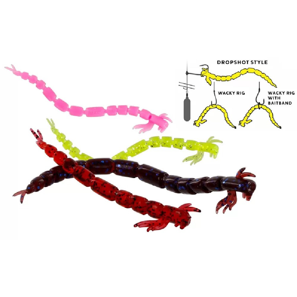 Westin BloodTeez Worm Chartreuse Flake