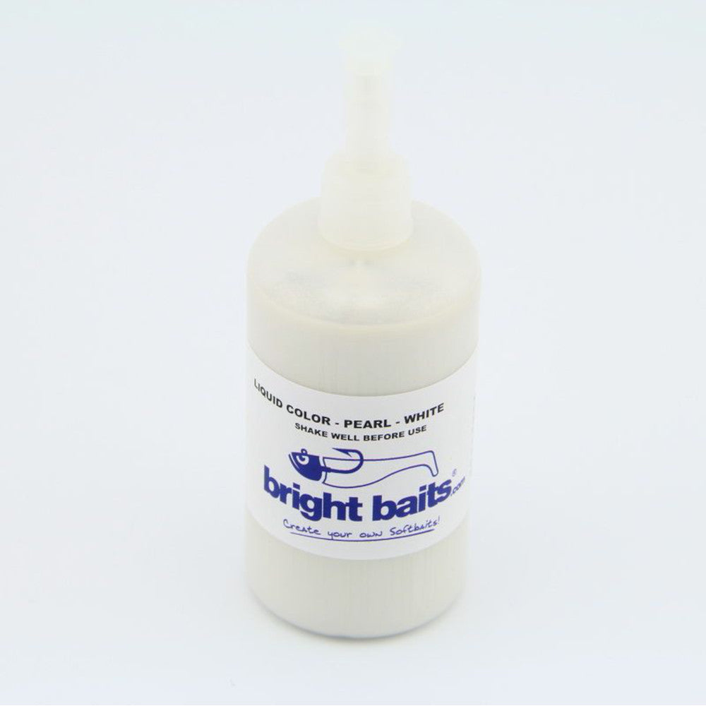 Bright Baits Liquid Plastic Colour Pearl White 35ml