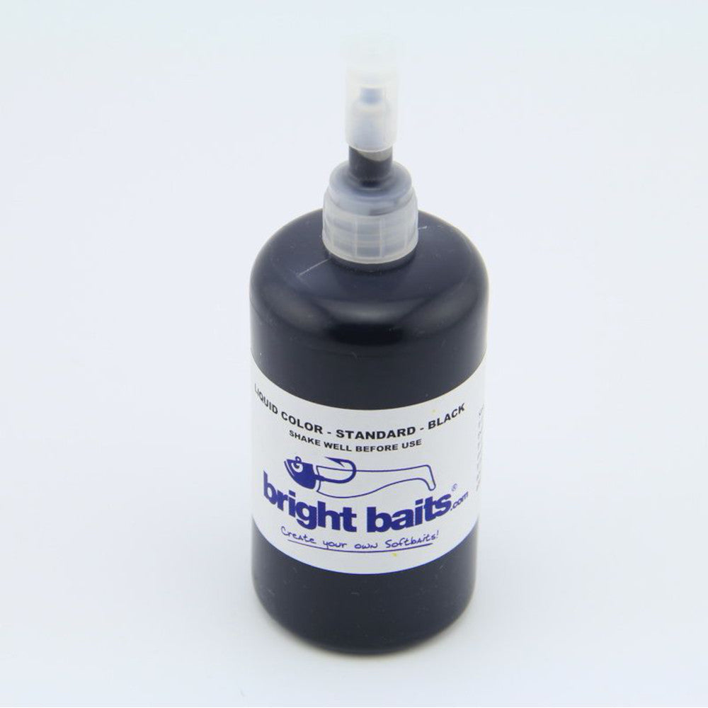 Bright Baits Liquid Plastic Colour Standard Black 35ml