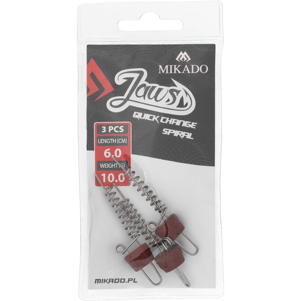 Mikado Screw Jaws Quick Change Spiral 10g 6cm detail 2