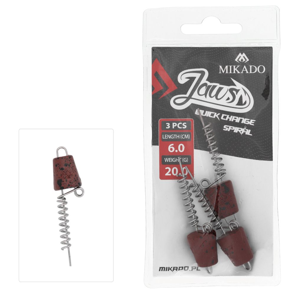 Mikado Screw - Jaws Quick Change Spiral 20g 6cm