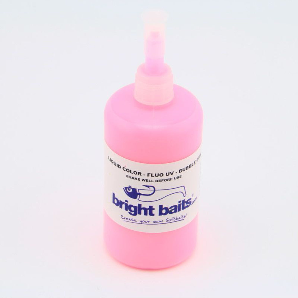 Bright Baits Liquid Plastic Colour Fluo UV Bubble Gum 35ml
