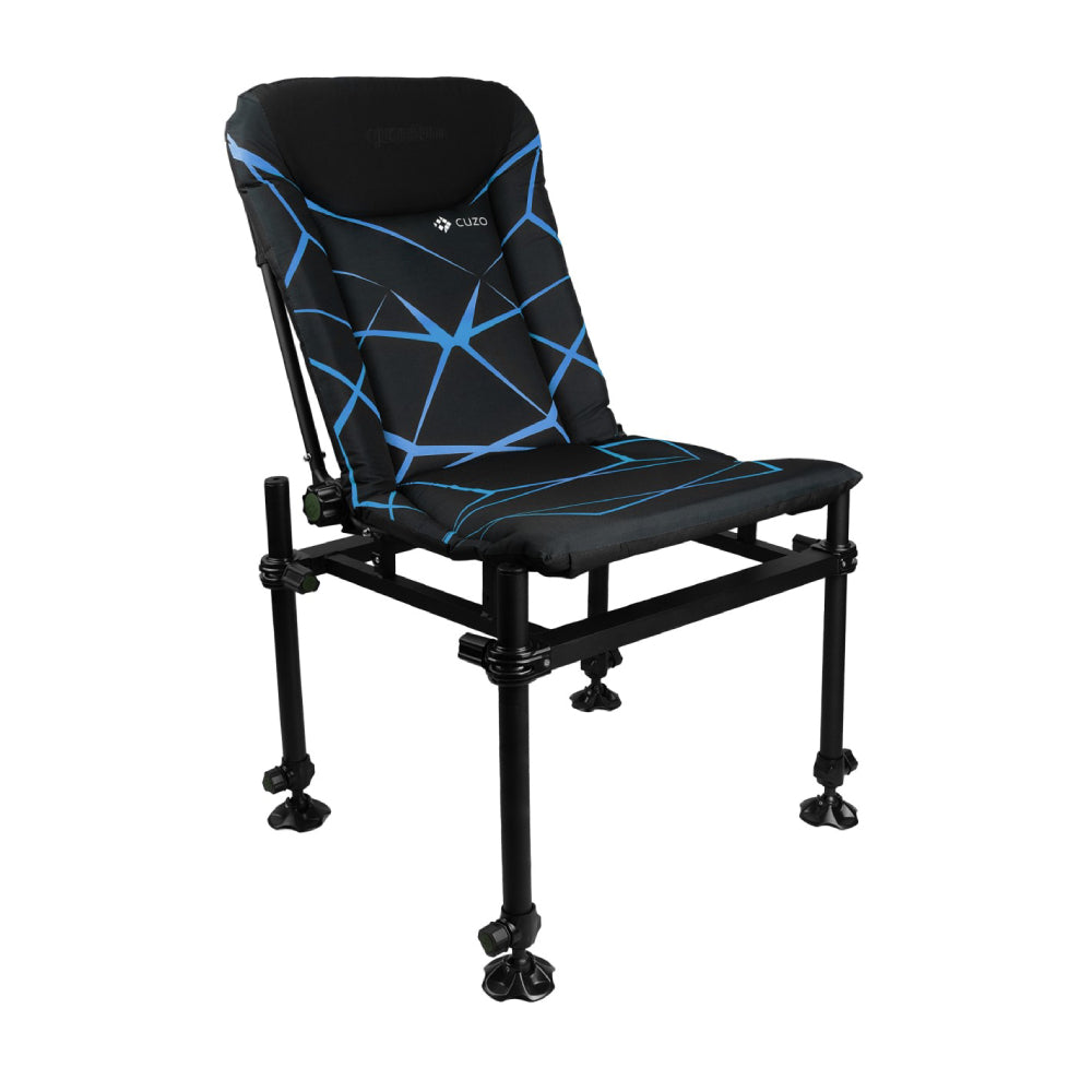 Cuzo Quantum Feeder Chair D36 Blacke/Blue