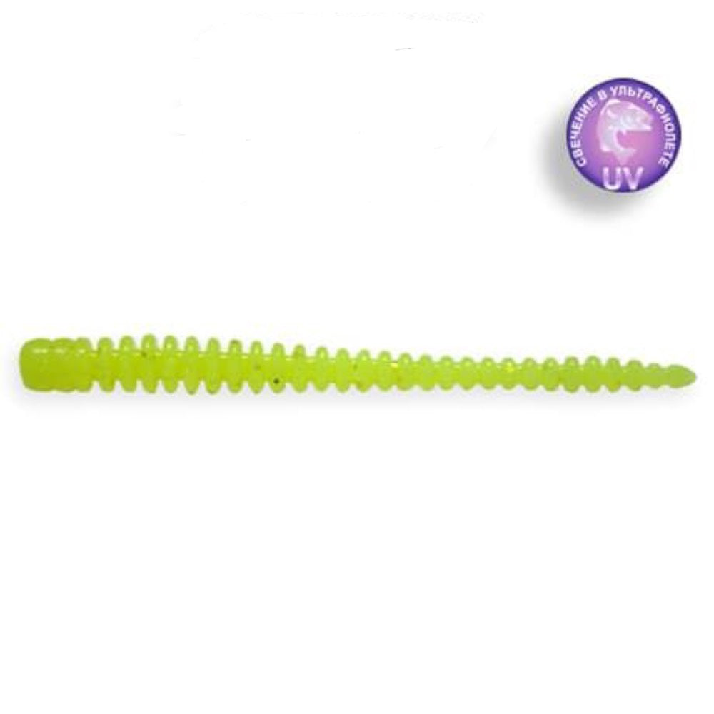 Crazy Fish Cruel Leech 2'' Chartreuse