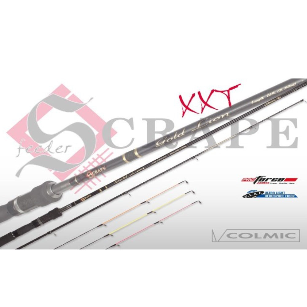 Colmic Gold Lion feeder Rod 360cm 10-50g