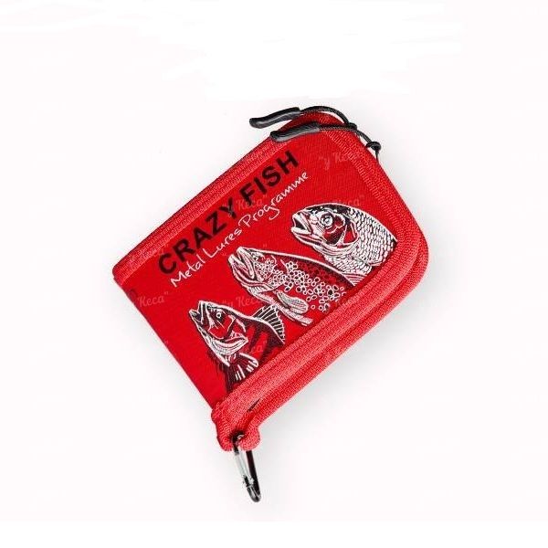 Crazy Fish Spoon Wallet Storage Case