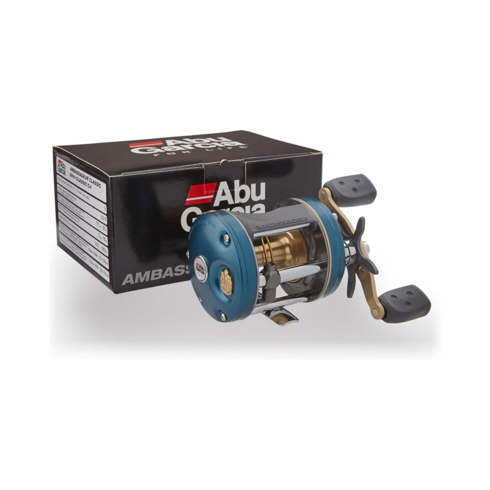 Abu Garcia Ambassadeur 6601 C4 Classic Round Reel LH detail 7