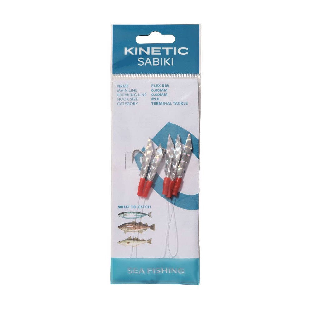 Kinetic Sabiki Holo Flex Rig 200cm
