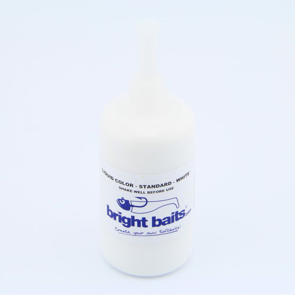 Bright Baits Liquid Plastic Colour Standard White 35ml