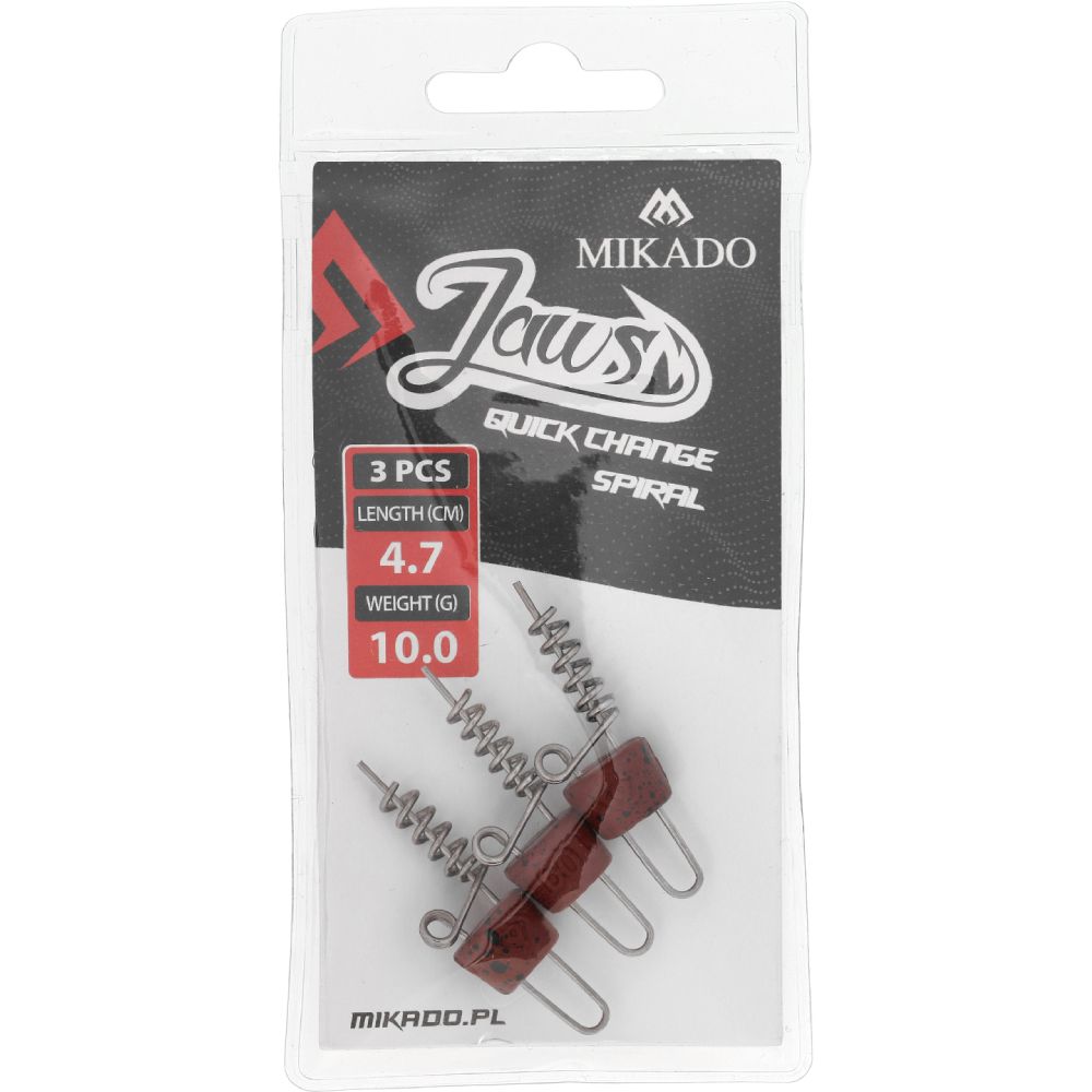 Mikado Screw Jaws Quick Change Spiral 10g 4.7cm detail 2