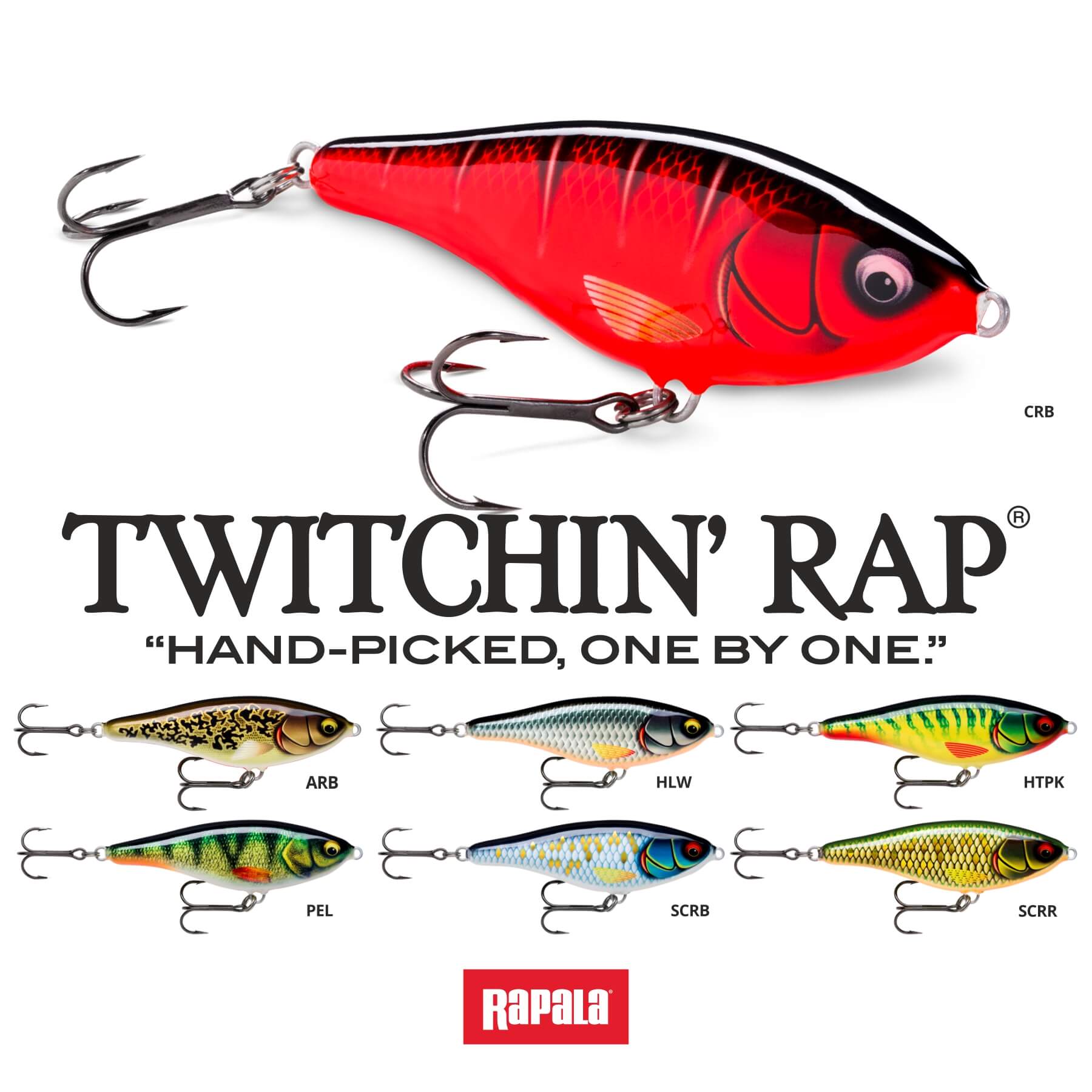 Rapala Twitchin Rap 12cm 53g Hot Pike detail 2