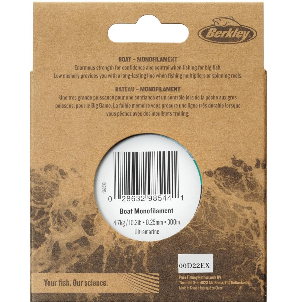 Berkley Nautil Saltwater Lines Monofilament Boat 300m detail 2