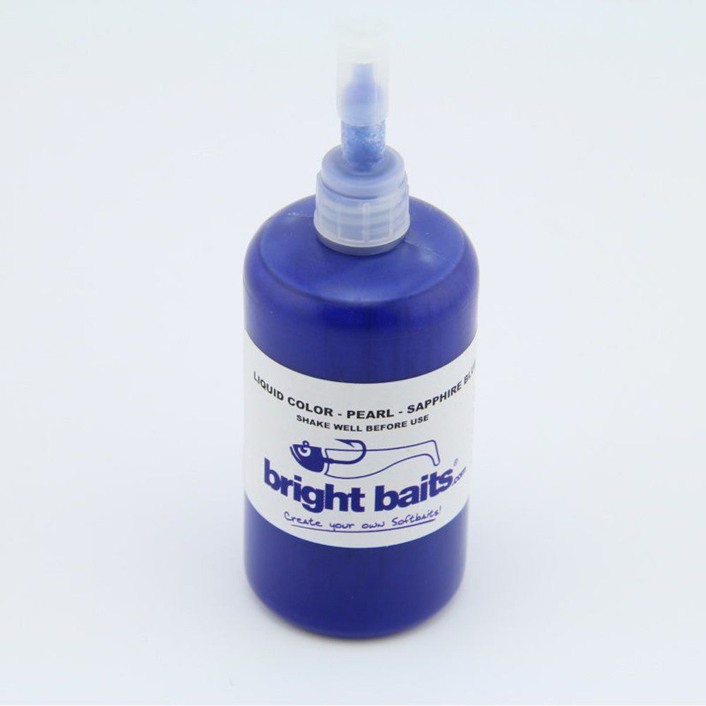 Bright Baits Liquid Plastic Colour Pearl Sapphire Blue 35ml