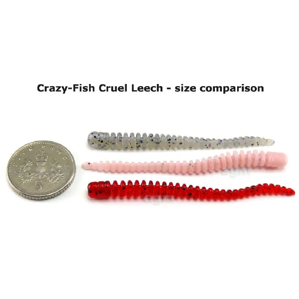 Crazy Fish Cruel Leech 2'' Pink Flamingo detail 2