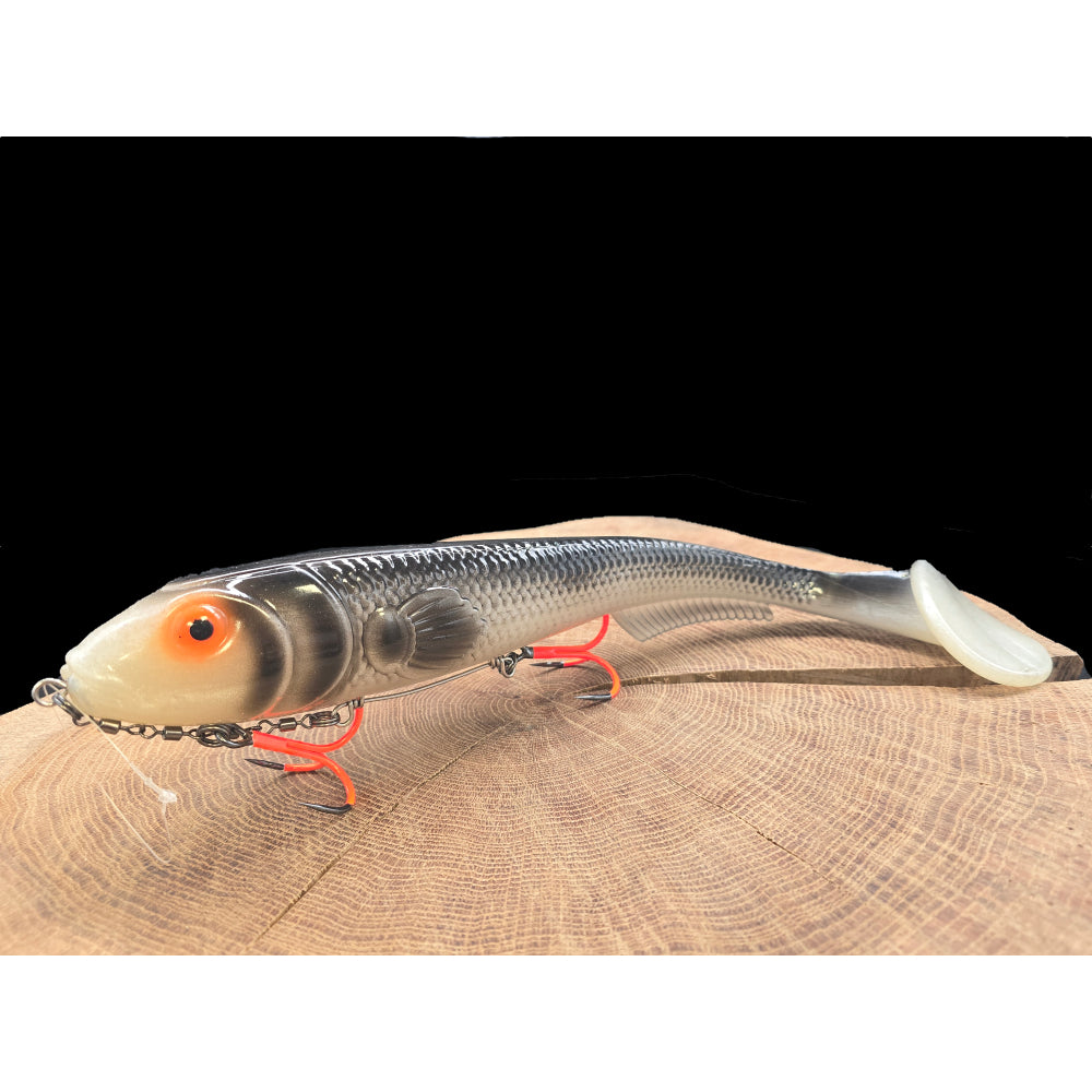 One 100Plus Lures The Goat Shad Silver 38cm 390gr