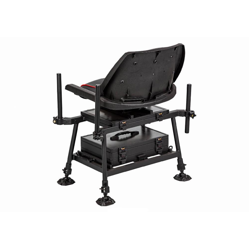 feeder fishing seat box setup Seat Box Feeder Comfort Traper
