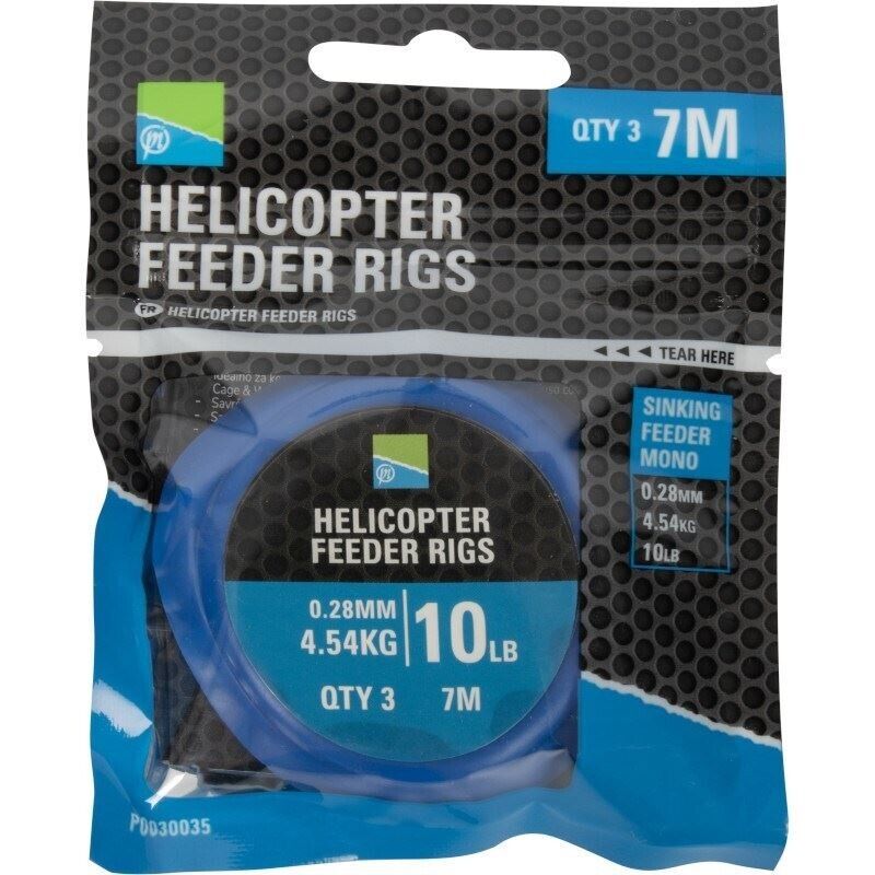 Preston Innovations Helicopter Feeder Rigs 3 pcs