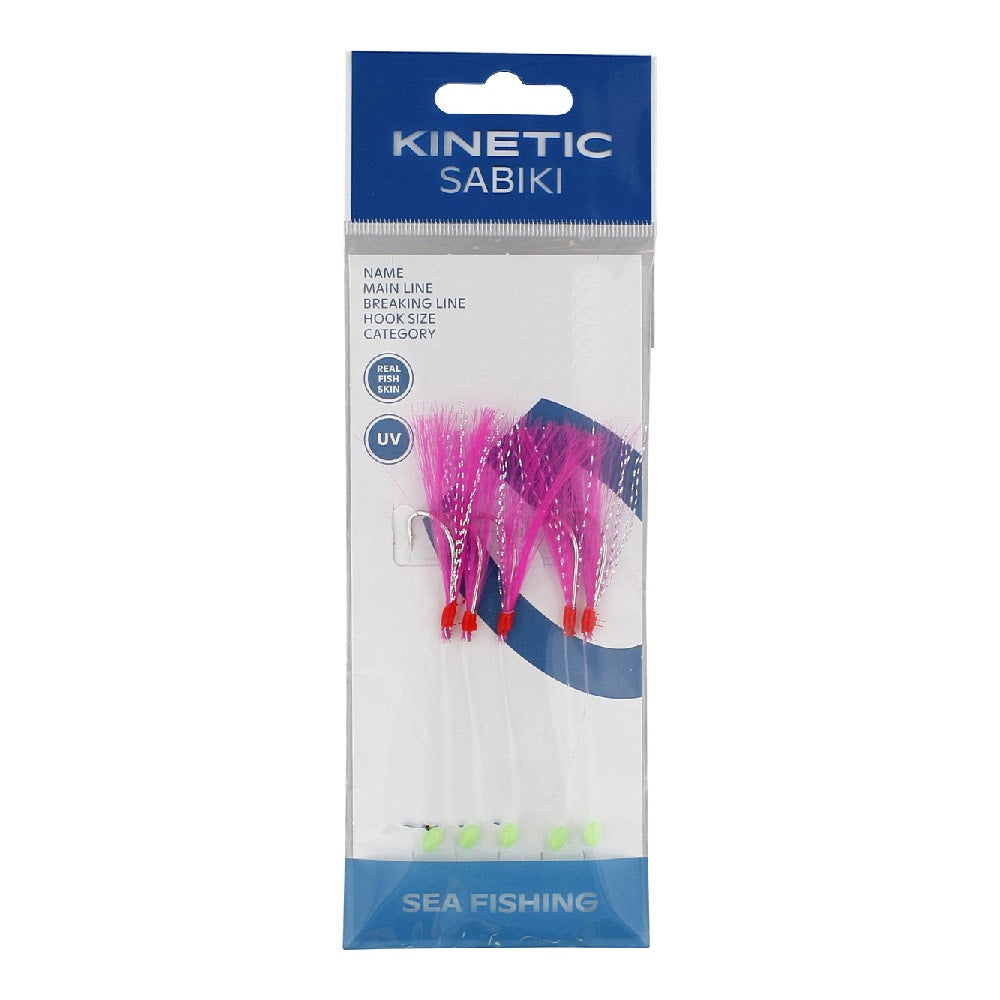 Kinetic Nordic Mackerel Pink Crystal Flash 130cm