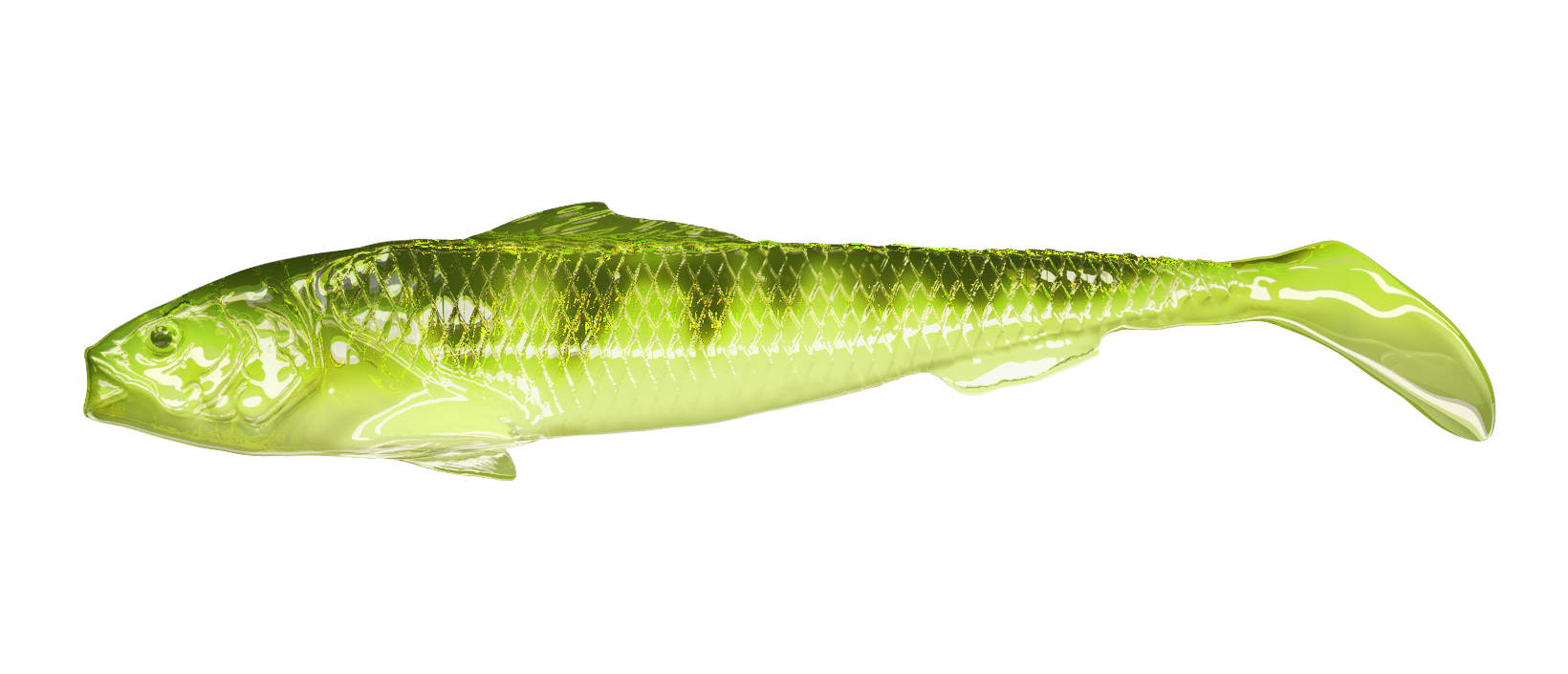 Qubi Lures Sardine Shad Yellow Perch