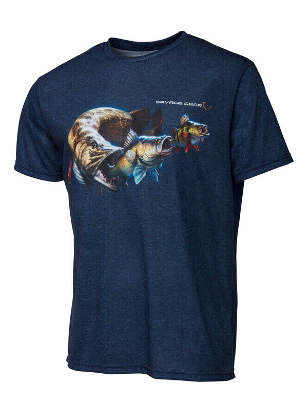 Savage Gear Cannibal Tee Blue